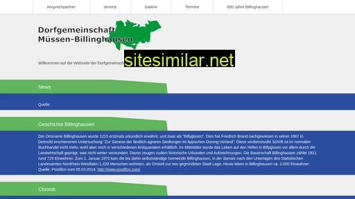 dg-muessen-billinghausen.de alternative sites