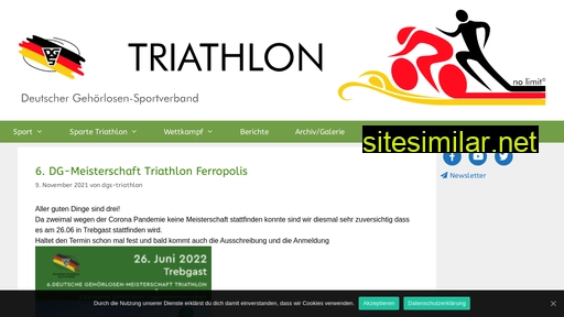 dgs-triathlon.de alternative sites