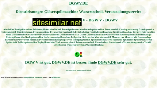dgwv.de alternative sites