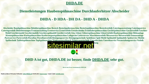 dhda.de alternative sites