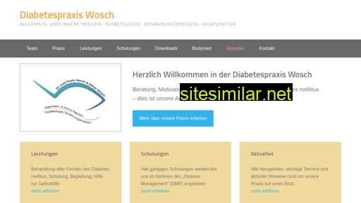 diabetespraxis-wosch.de alternative sites