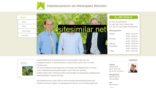 diabeteszentrum-am-marienplatz.de alternative sites