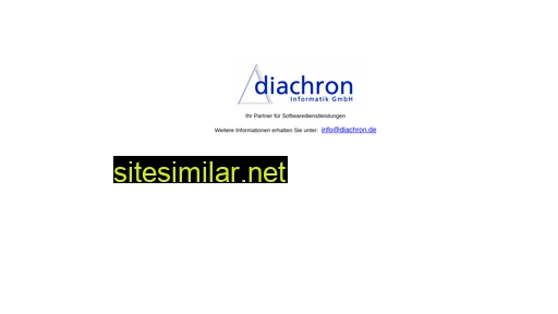 diachron.de alternative sites