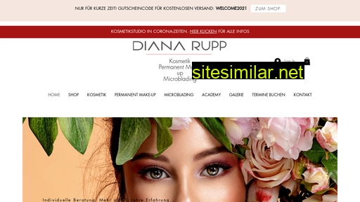 diana-rupp-kosmetik.de alternative sites