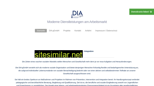 dia-demokratieundarbeit.de alternative sites
