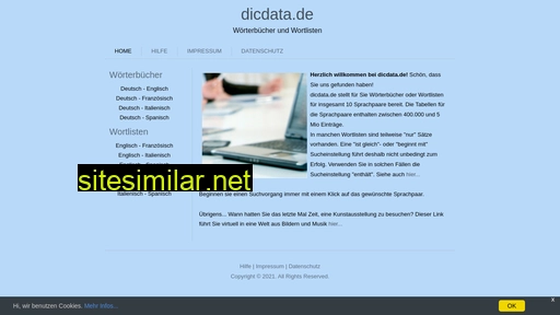 Dicdata similar sites