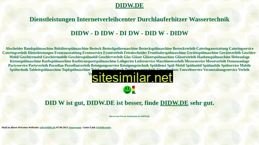 didw.de alternative sites