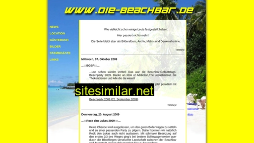 diebeachbar.de alternative sites