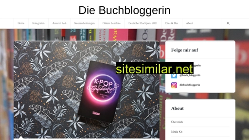 Diebuchbloggerin similar sites