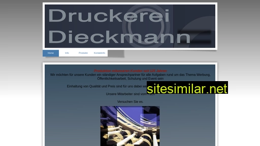 dieckmanndruck.de alternative sites