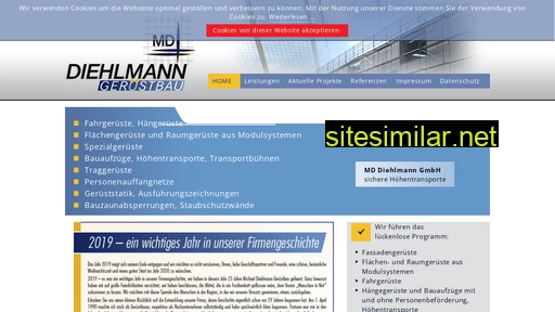 diehlmann-geruestbau.de alternative sites