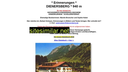 Dienersberg similar sites
