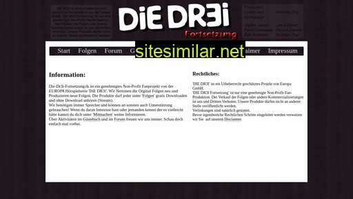 die-dr3i-fortsetzung.de alternative sites