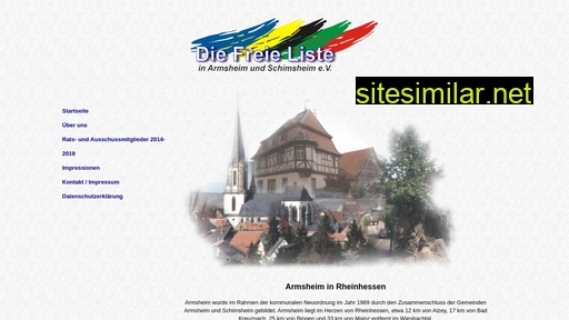 Die-freie-liste-armsheim-schimsheim similar sites