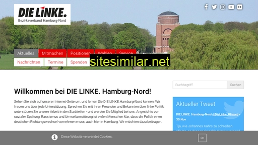 die-linke-hamburg-nord.de alternative sites