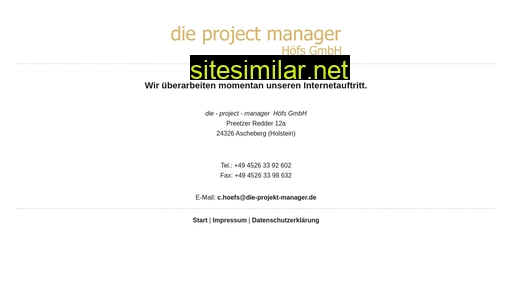 die-project-manager.de alternative sites