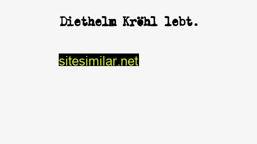 diethelm-kroehl.de alternative sites