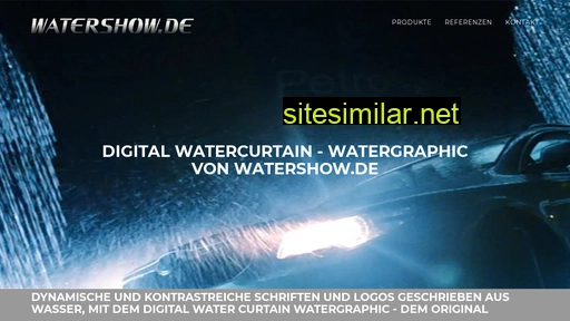 digital-watercurtain.de alternative sites