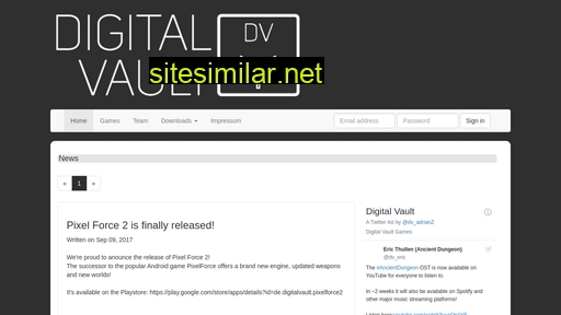 Digitalvault similar sites