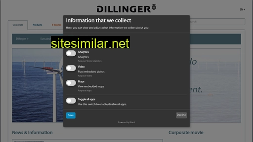 dillinger.de alternative sites