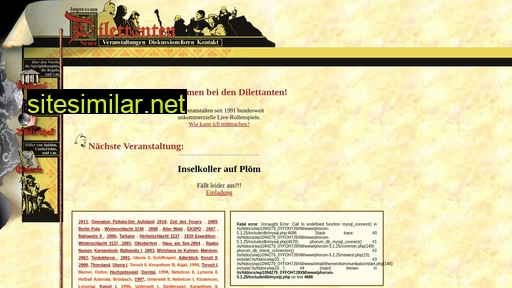 dilettanten.de alternative sites