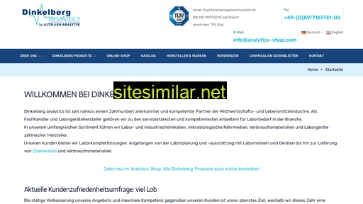 dinkelberg.de alternative sites