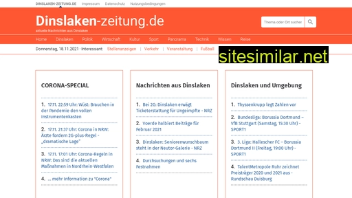 dinslaken-zeitung.de alternative sites