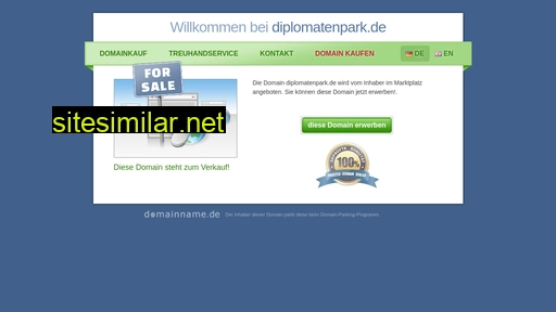 diplomatenpark.de alternative sites