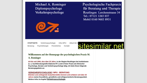 diplompsychologe-m-a-rominger.de alternative sites
