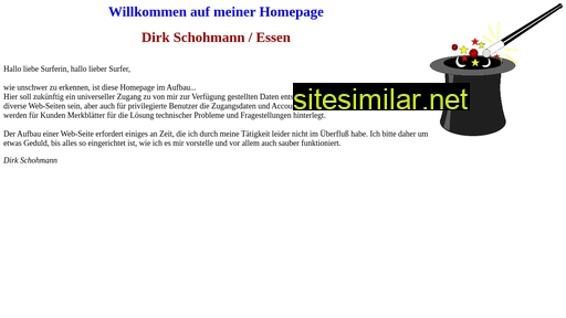 dirk-schohmann.de alternative sites
