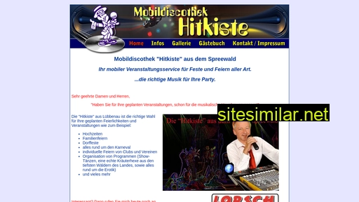 discothek-hitkiste.de alternative sites