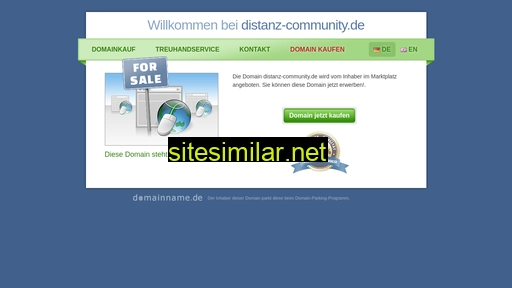Distanz-community similar sites