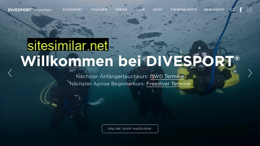 divesport.de alternative sites