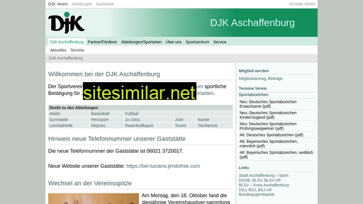 djk-aschaffenburg.de alternative sites