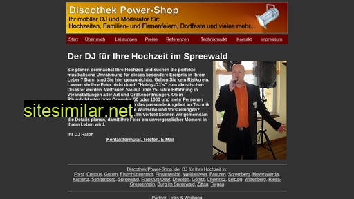 dj-hochzeit-spreewald.de alternative sites