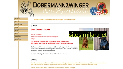 dobermann-von-kunstadt.de alternative sites