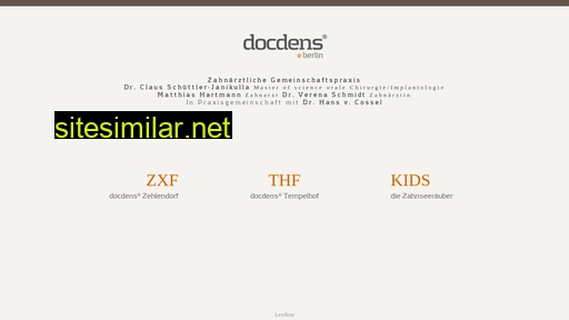 docdens.de alternative sites