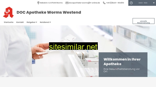 docmorris-apotheke-worms-westend.de alternative sites