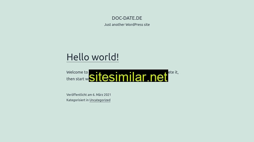 doc-date.de alternative sites