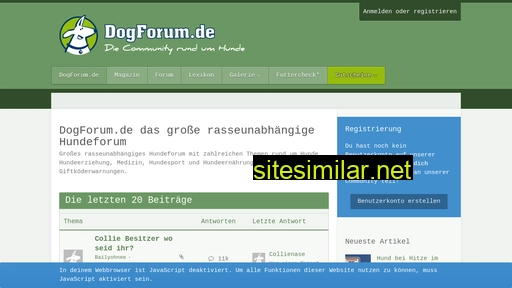 dogforum.de alternative sites