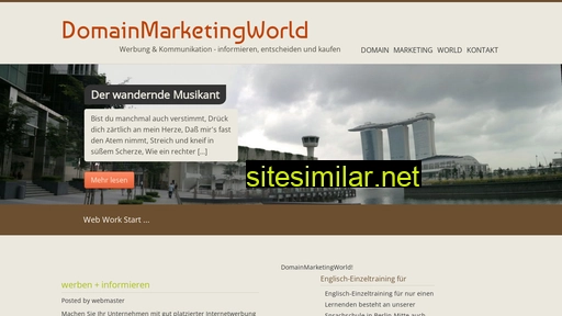Domain-marketing-world similar sites