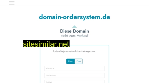 domain-ordersystem.de alternative sites