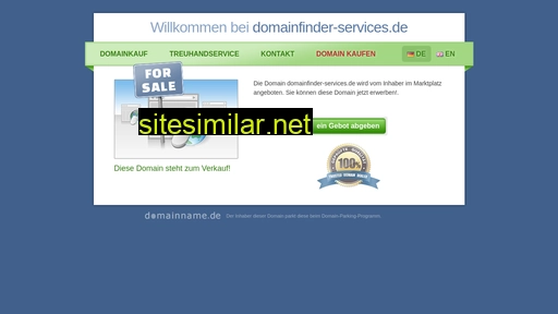 domainfinder-services.de alternative sites