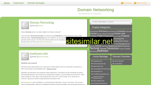 domainnetworking.de alternative sites