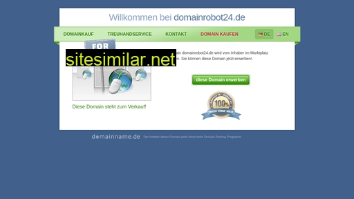 domainrobot24.de alternative sites