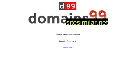 domains99.de alternative sites