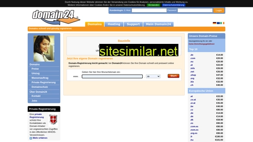 domain24.de alternative sites