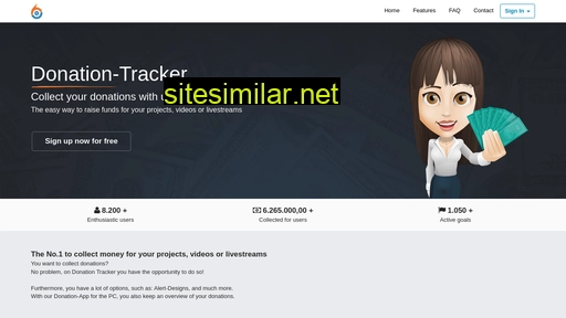 donation-tracker.de alternative sites