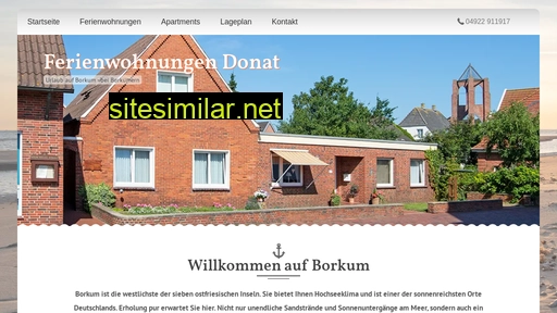 donat-borkum.de alternative sites