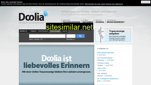 doolia.de alternative sites